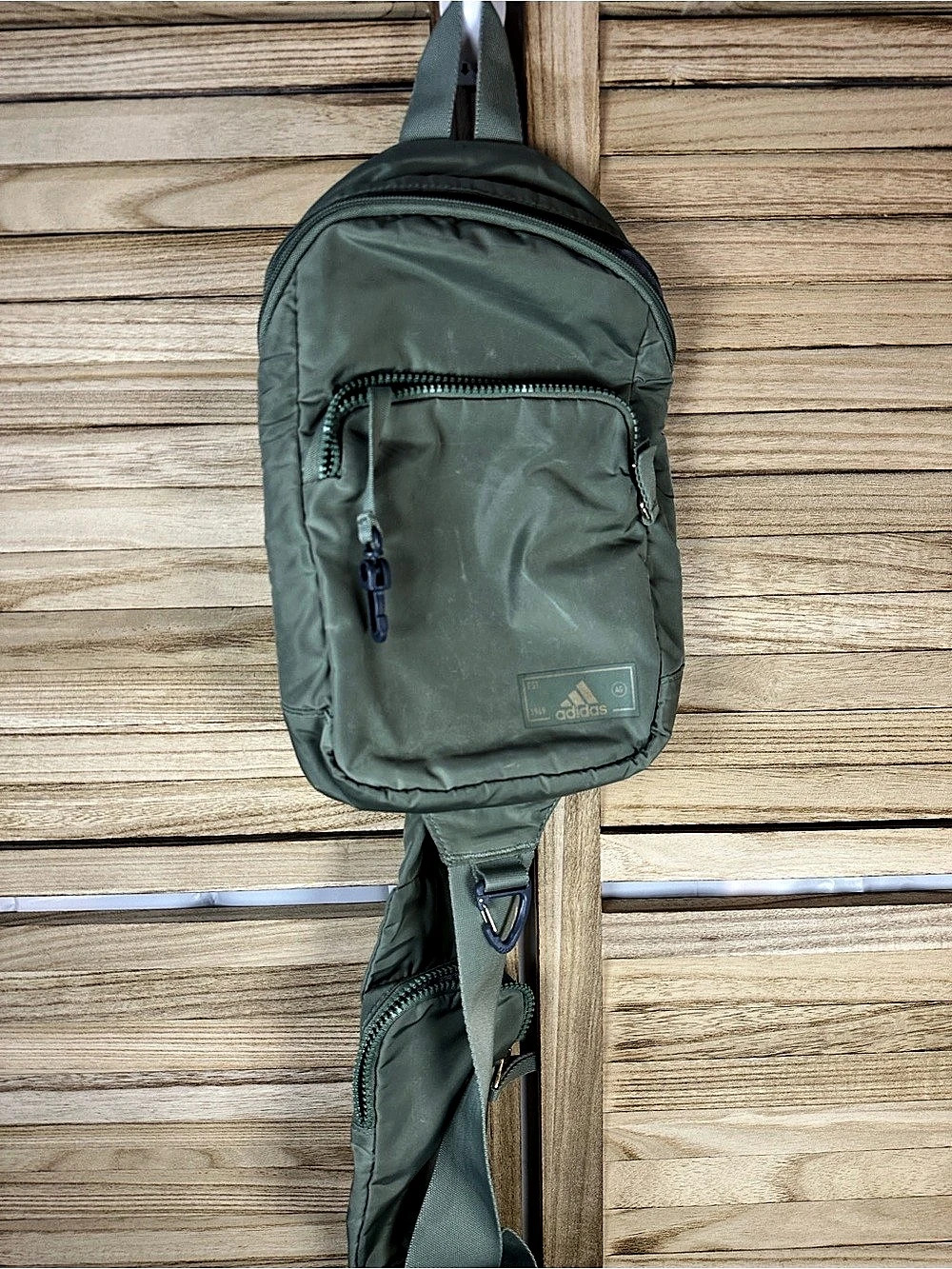 adidas Utility Sling Bag Backpack in Green